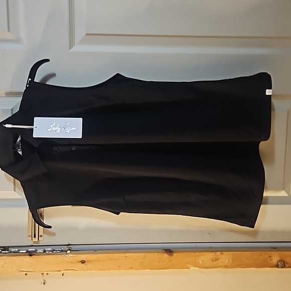 Lady Hagen Tops - LADY Hagen Women’s Core Pique Sleeveless Golf Polo: BLACK: NEW WITH TAGS: SZ S